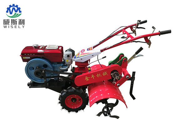 Trung Quốc Máy xới đất diesel tiêu chuẩn ISO 5.67KW / Thiết bị trang trại nhỏ Màu đỏ nhà cung cấp