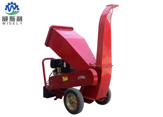 Trung Quốc 15KW Red Diesel Gỗ Chipper Mulcher, Vườn Chipper Shredder Máy nhà cung cấp